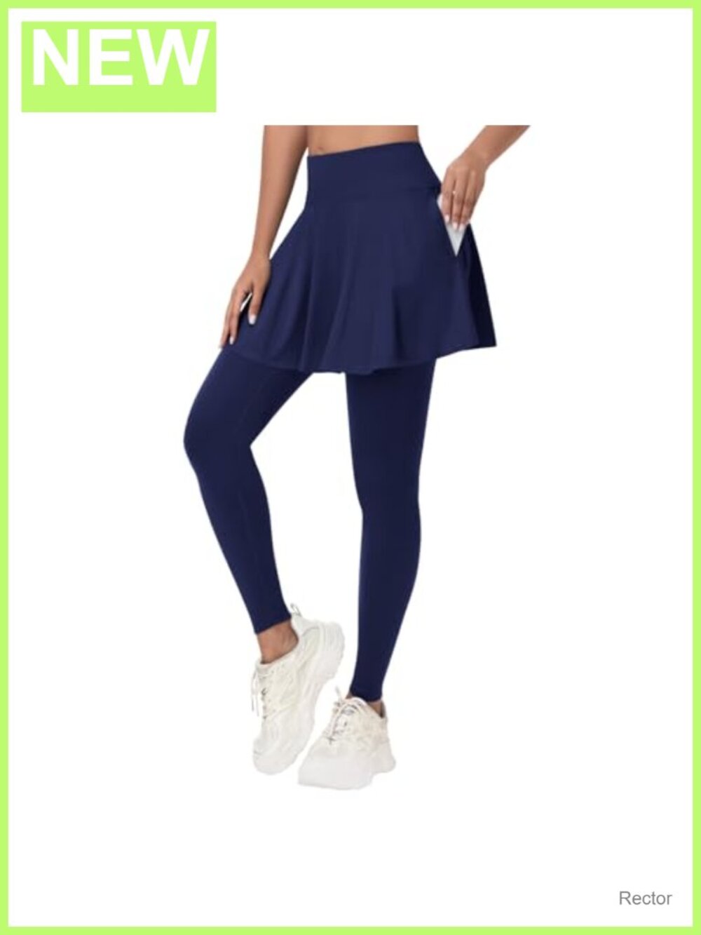 Women's Skirted Leggings Yoga Tennis Skort with Pockets